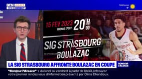 Coupe de France: la SIG Strasbourg affronte Boulazac