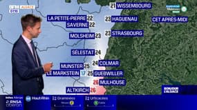 Météo Alsace: un vendredi maussade, 23°C à Strasbourg