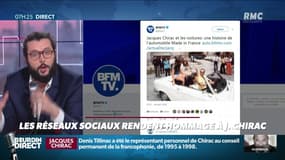 #Magnien, la chronique des réseaux sociaux : Les hommages à Jacques Chirac
