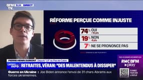 Pierre-Henri Dumont, député LR: "Notre rôle est d'adoucir le projet de loi" sur la réforme des retraites