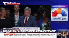 Résultats législatives 2024: "Le Nouveau Front populaire est prêt à gouverner", affirme Jean-Luc Mélenchon