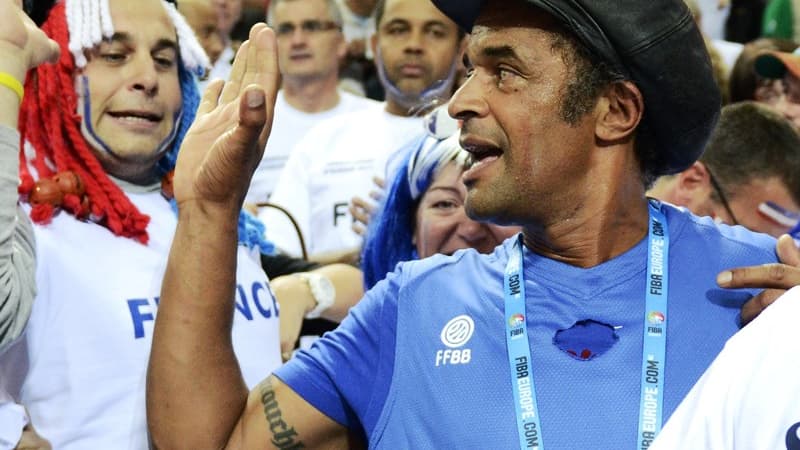Yannick Noah supporter des Bleus à l'Euro 2011