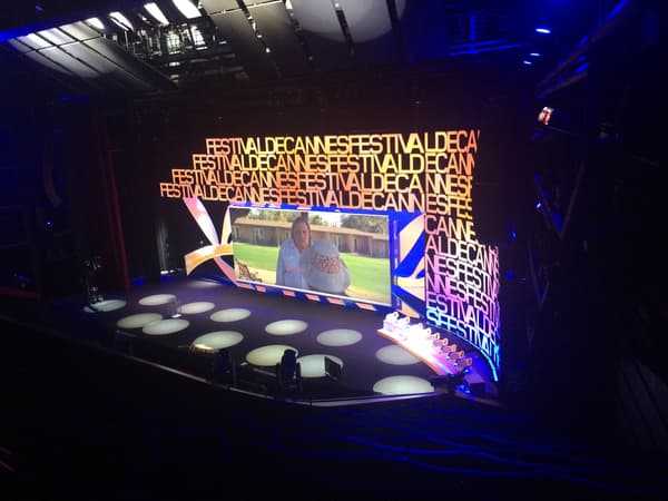 Le Grand Théâtre Lumière, dans le Palais des festivals. Le Grand Théâtre Lumière, dans le Palais des festivals.