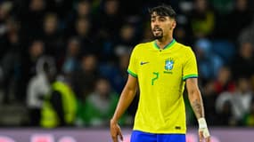 Lucas Paqueta avec le Brésil, le 23 septembre 2022