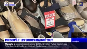 Presqu'île : les soldes malgré tout