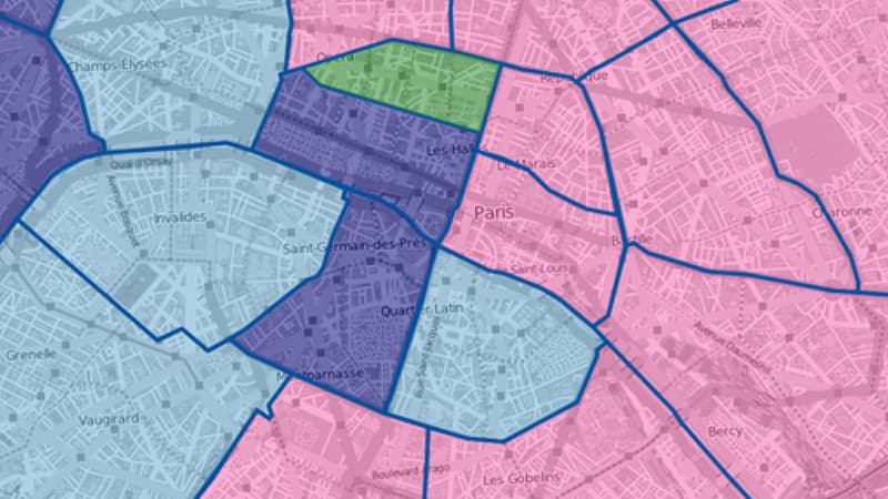 Le rapport de force arrondissement par arrondissement à Paris