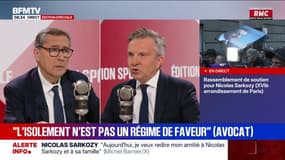 "L'isolement n'est pas un traitement privilégié", souligne Christophe Ingrain, avocat de Nicolas Sarkozy