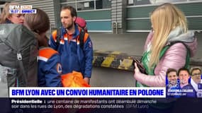 Un convoi humanitaire de la Métropole de Lyon en Pologne 