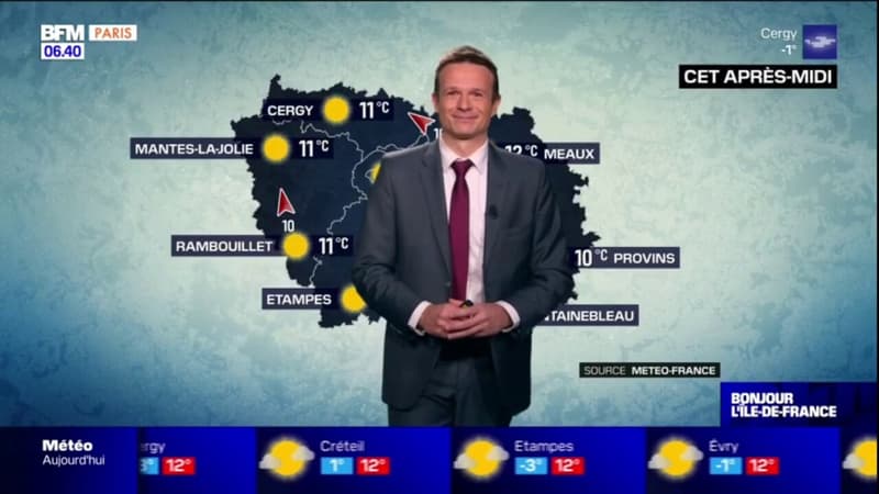 Météo Paris-Île-de-France: un soleil généreux cet après-midi, jusqu'à 11°C attendus à Paris