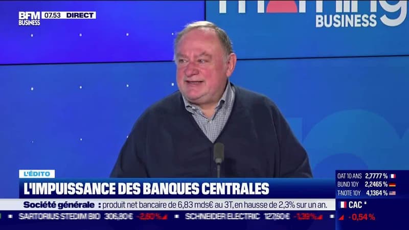 Jean-Marc Daniel : L'impuissance des banques centrales - 04/11
