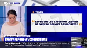 Les cafés ont-ils le droit de faire du service à emporter? BFMTV répond à vos questions