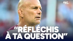 Racing 92 44-32 UBB : "Réfléchis bien !", Bru agacé par une question sur l'absence de ses cadres