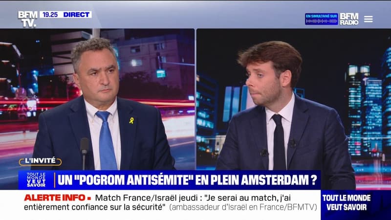 Supporters israéliens agressés à Amsterdam: 