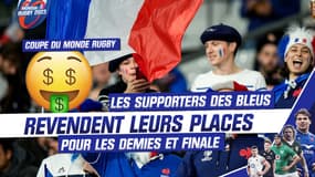 Coupe du monde de rugby : Les supporters du XV de France revendent (déjà) leurs places