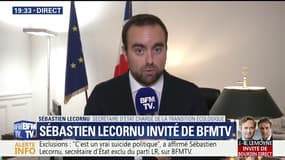 Exclusions chez LR: "C’est un vrai suicide politique", Sébastien Lecornu