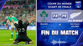 Irlande 24-28 Nouvelle-Zélande : Les All-Blacks sont éternels, le replay RMC 