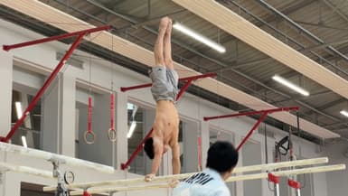 L'équipe japonaise de gymnastique s'entraîne à Lyon avant les Jeux olympiques