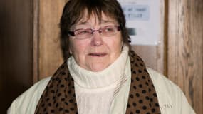 Yvette Bert, à la sortie du tribunal, jeudi.