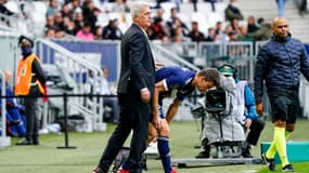 Vladimir Petkovic et Laurent Koscielny, à Bordeaux le 31 octobre 2021