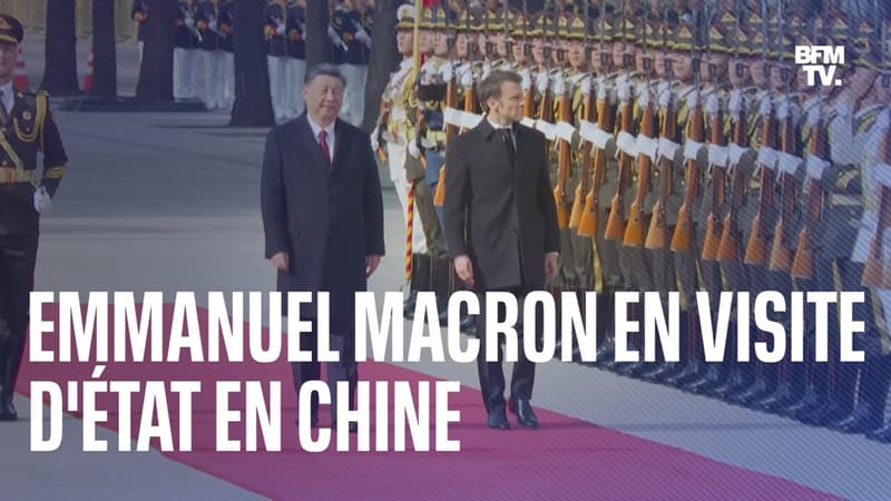 La visite d'État d'Emmanuel Macron en Chine en images