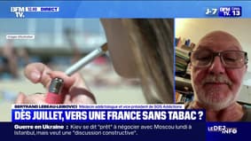 Prohibition des cigarettes: "C'est plutôt une petite révolution qu'une mesure"estime Bertrand Lebeau-Leibovici (addicologue)