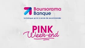 Bon plan Boursorama Banque : 130 euros offerts pour l'ouverture pour la Pink Week
