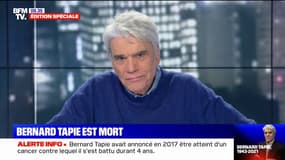 "Ne cherchez pas à réussir dans la vie, mais battez vous pour réussir votre vie": Bernard Tapie est mort ce matin