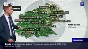 Météo DICI: des nuages, de la pluie et même des flocons ce vendredi