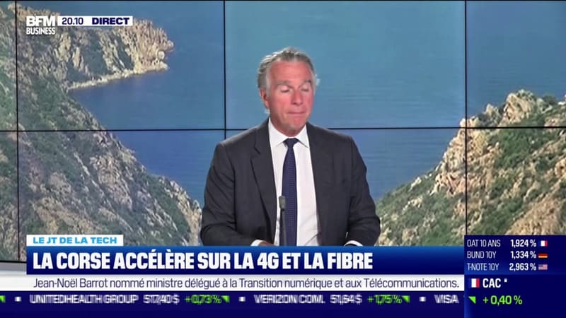 La Corse accélère sur la fibre et la 4G: