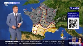 De la pluie sur une grande partie du nord du pays ce jeudi, les températures toujours douces