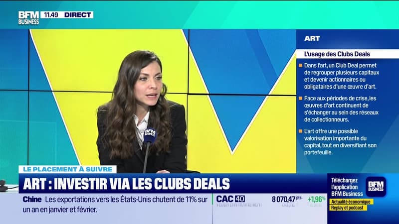 Le placement à suivre : Art, investir via les clubs deals - 10/03
