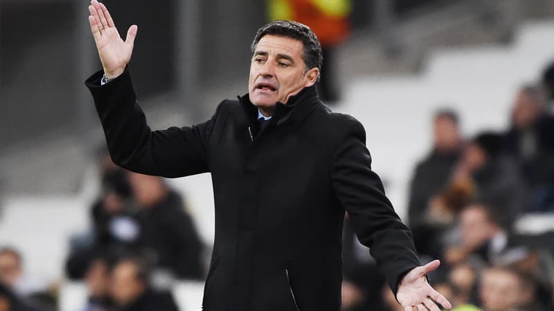 Michel, l'entraîneur espagnol de l'OM