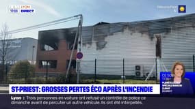 Rhône: l'heure est au bilan après l'incendie dans un entrepôt Saint-Priest