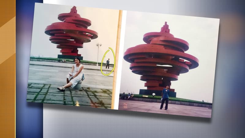 Des photos prises au même endroit, au même moment.