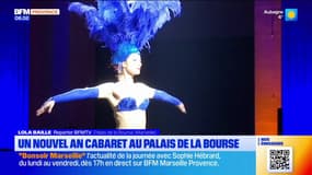 Marseille; un Nouvel An sous le thème du cabaret au palais de la Bourse