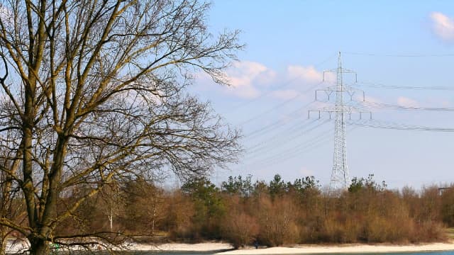 Vue d'Eching en Bavière où le crime a été commis. 