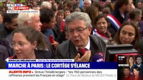 Jean-Luc Mélenchon, à propos d'Emmanuel Macron: "Il est en bout de course"