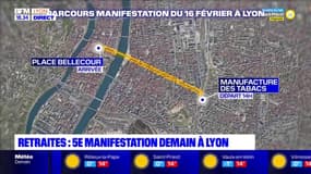 Réforme des retraites : 5e manifestation demain à Lyon