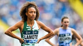 Rénelle Lamote en Pologne en juillet 2023.