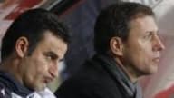 L'ancien adjoint d'Alain Perrin a été promu entraîneur de l'AS Saint-Etienne. Mais sa situation reste très précaire.