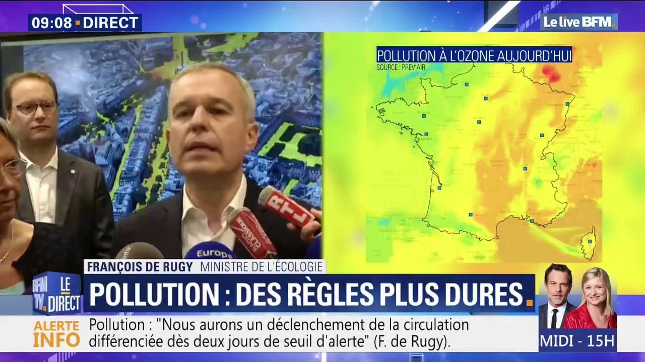 Seuls les véhicules sous la vignette Crit'Air 0, 1 et 2 pourront ...