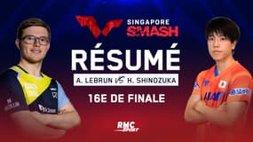 Résumé : Alexis Lebrun a-t-il franchi l'obstacle Shinozuka ? (WTT Singapour Smash)