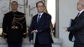 Le président François Hollande le 17 juin 2015 à l'Elysée à Paris