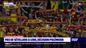Ligue des Champions: les supporters du Séville FC sont interdits de déplacement à Lens en Ligue des champions
