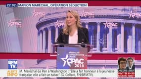 L'opération séduction de Marion Maréchal-Le Pen à Washington