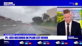 Paris: des records de pluie au cours de l'hiver