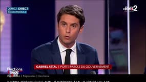 Gabriel Attal: le "niveau abyssal de l'abstention" ce week-end doit inquiéter