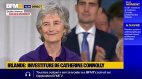 Irlande: la présidente élue Catherine Connolly prête serment lors de son investiture