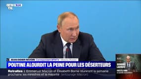 Mobilisation dans l'armée russe: Vladimir Poutine alourdit la peine pour les déserteurs