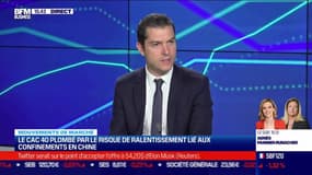 Alexandre Baradez (IG) : Le CAC 40 plombé par le risque de ralentissement lié aux confinements en Chine  - 25/04